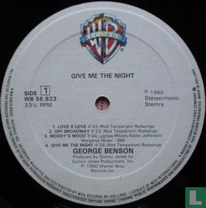 Give Me the Night  - Image 3