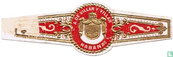A. de Villar Y Villar Habana  - Afbeelding 1
