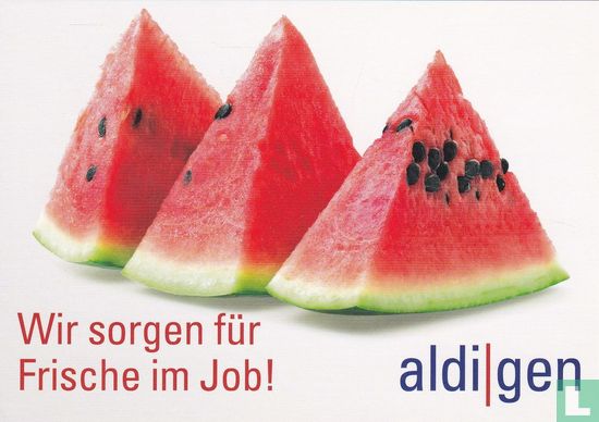 20485 - Aldi /gen "Wir sorgen für Frische im Job!"