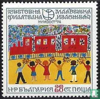 Youth stamp exhibition