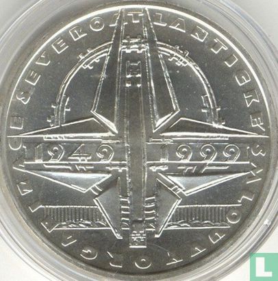 Tsjechië 200 korun 1999 "50th anniversary Foundation of NATO" - Afbeelding 1