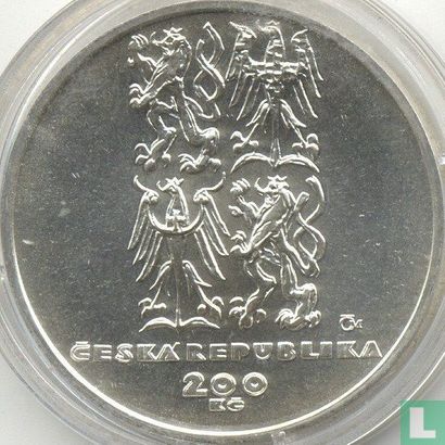 Czech Republic 200 korun 1999 "50th anniversary Foundation of NATO" - Image 2