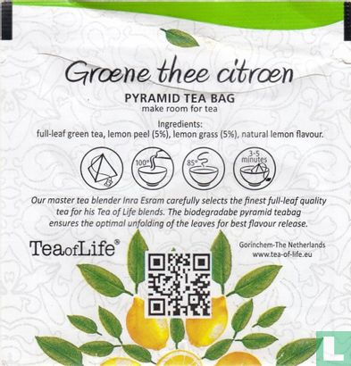Green tea lemon - Afbeelding 2