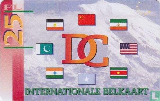 Internationale Belkaart - Afbeelding 1