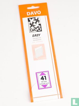 Davo	Easy stroken transparant T41 (215 x 45mm) 18 stuks - Image 1