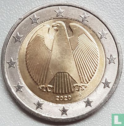 Duitsland 2 euro 2020 (J) - Afbeelding 1