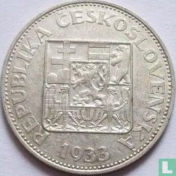 Czechoslovakia 10 korun 1933 - Image 1
