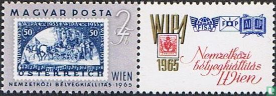 Postzegeltentoonstelling Wenen  - Afbeelding 1