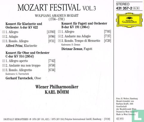 Mozart Festival - Vol.3 - Afbeelding 2