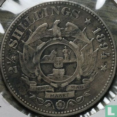 Zuid-Afrika 2½ shillings 1894 - Afbeelding 1