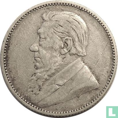 Afrique du Sud 1 shilling 1892 - Image 2