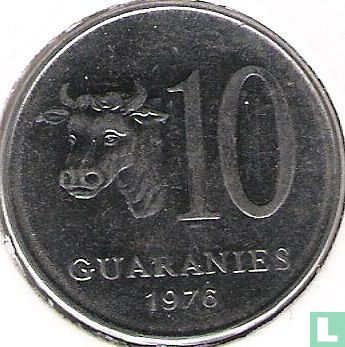 Paraguay 10 Guarani 1976 - Bild 1
