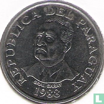 Paraguay 10 guaranies 1988 "FAO" - Afbeelding 1