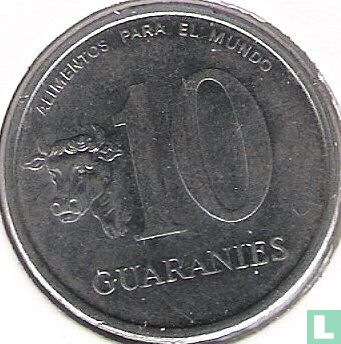 Paraguay 10 guaranies 1988 "FAO" - Afbeelding 2