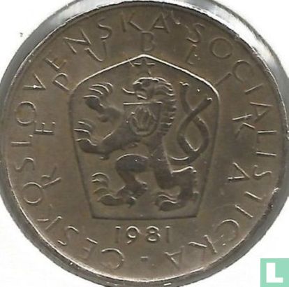Czechoslovakia 5 korun 1981 - Image 1