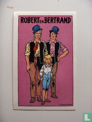 Robert en Bertrand sticker