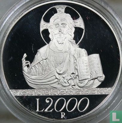 Italië 2000 lire 1998 (PROOF) "The faith" - Afbeelding 2