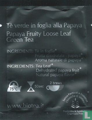 Tè verde in foglia alla Papaya - Image 2