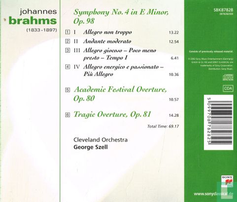 Brahms: Symphony Nr. 4 in E minor Op. 98 - Image 2