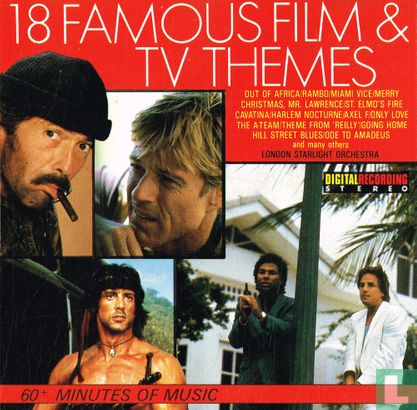 18 Famous Film & TV Themes - Bild 1