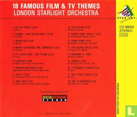18 Famous Film & TV Themes - Afbeelding 2