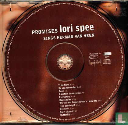 Promises, Lori Spee Sings Herman Van Veen - Bild 3