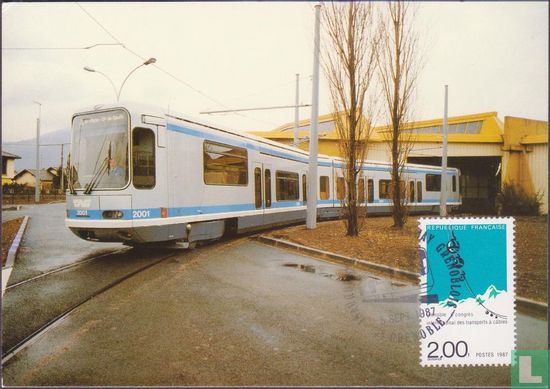 Opening tram in Grenoble