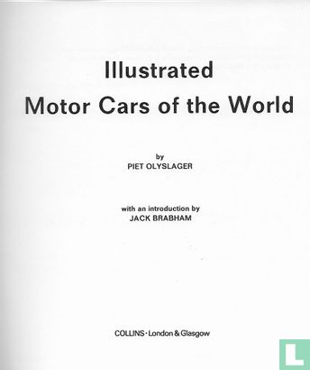 Illustrated Motor Cars of the World - Afbeelding 1