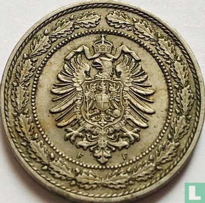 Deutsches Reich 20 Pfennig 1888 (F) - Bild 2