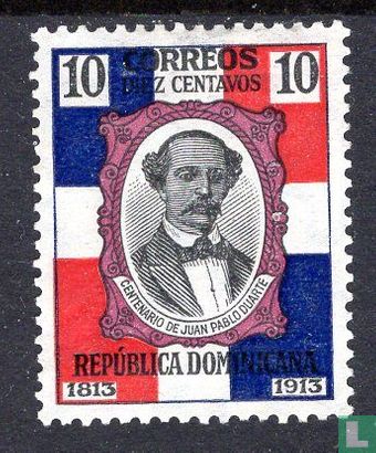 100. Geburtstag von Juan Pablo Duarte