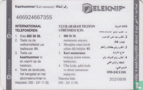 Teleknip – Marokko Turkije - Bild 2