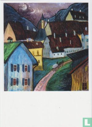 Abend in Murnau, 1906/1910 - Afbeelding 1