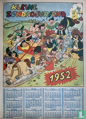 KZV kalender 1952