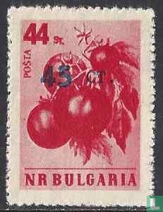Vegetables, with overprint