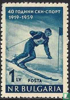 année 40 ski