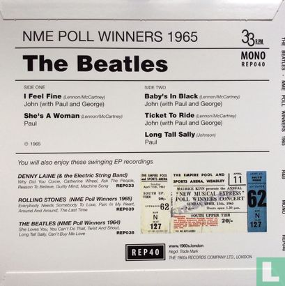 NME Poll Winners 1965 The Beatles - Image 2