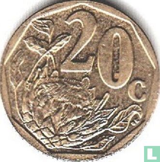 Zuid-Afrika 20 cents 2014 - Afbeelding 2