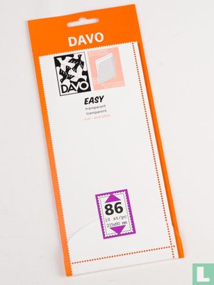 Davo 	Easy stroken transparant T86 (215 x 90 mm) 10 stuks - Image 1