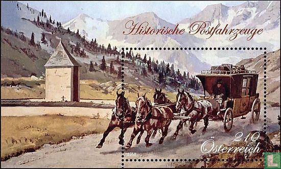 Historische postvoertuigen