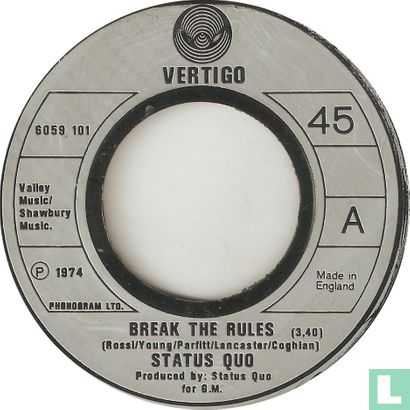 Break the Rules - Afbeelding 1