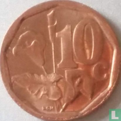 Afrique du Sud 10 cents 2018 - Image 2