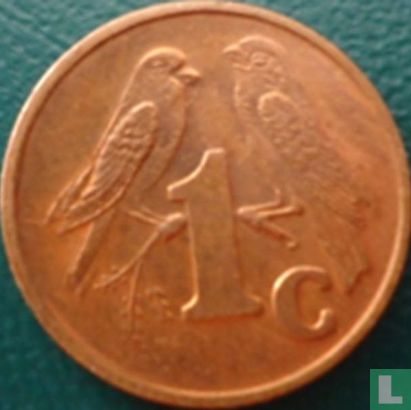 Afrique du Sud 1 cent 2000 (nouvelles armoiries) - Image 2