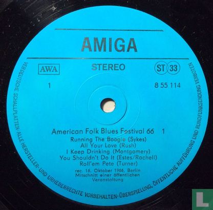 American Folk Blues Festival ‘66 Part 1 - Afbeelding 3