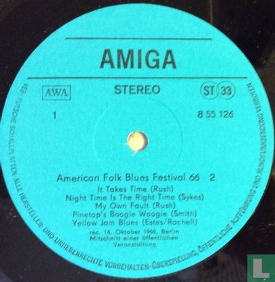 American Folk Blues Festival ‘66 Part 2 - Afbeelding 3