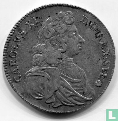 Suède 4 mark 1688 - Image 2