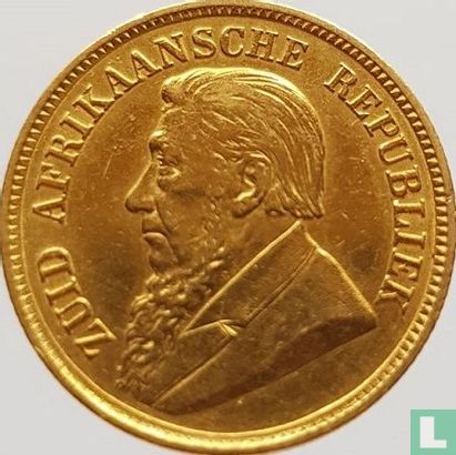 Zuid-Afrika ½ pond 1896 - Afbeelding 2