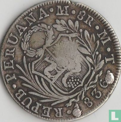 Philippines 8 reales 1836 - Image 1