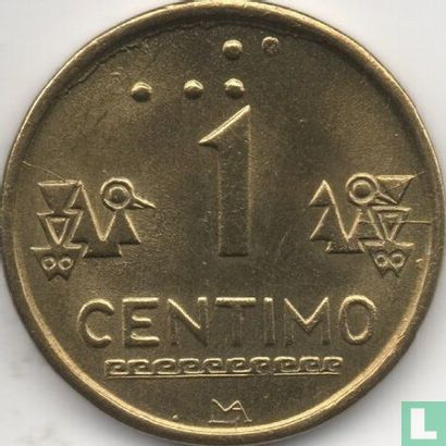 Peru 1 Céntimo 1994 - Bild 2