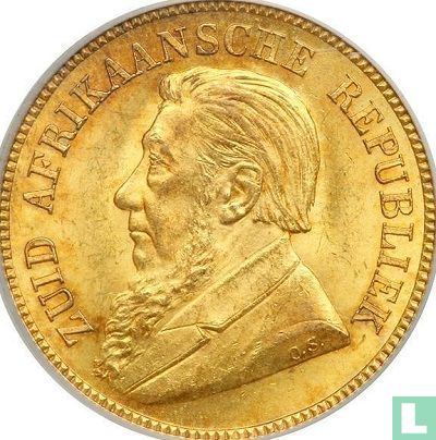 Zuid-Afrika ½ pond 1892 - Afbeelding 2