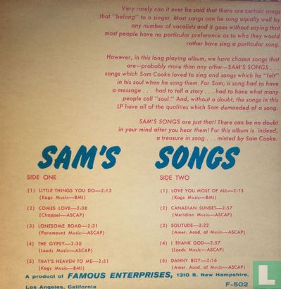 Sam’s Songs - Bild 2